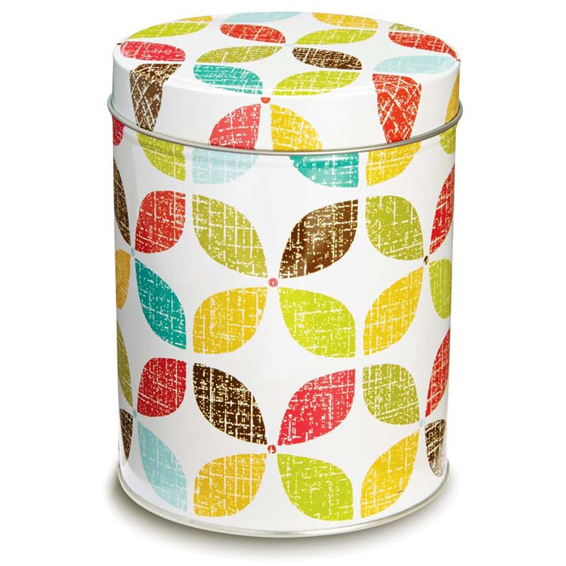 Retro Kitchen Canister Multi-Colour